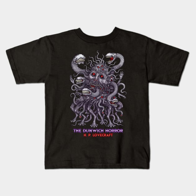 The Dunwich Horror - Azhmodai 2021 Kids T-Shirt by azhmodai